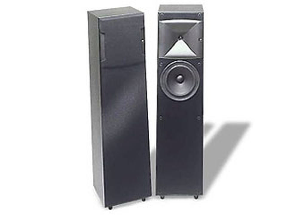 HLS 615 - Black - 6 1/2 inch 2-Way Floorstanding (HORN) - Hero
